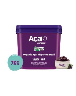 Organic Acai Scoopable 7 Kg Bucket, 12 Pieces Per Carton